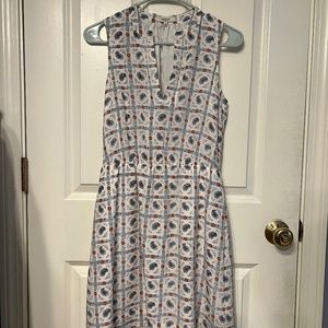 Madewell paisley dress 2